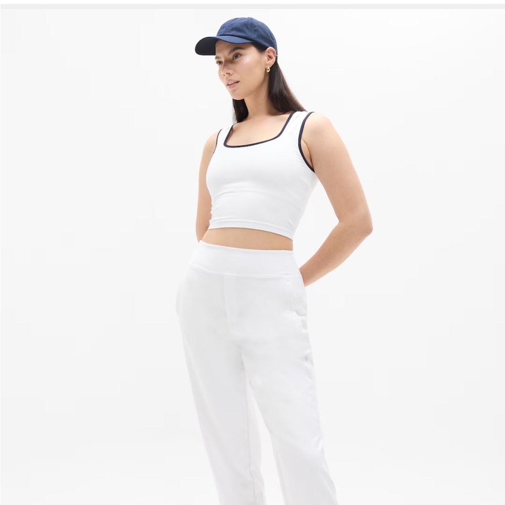 Athleta Endless High Rise Pants Bright White NWT